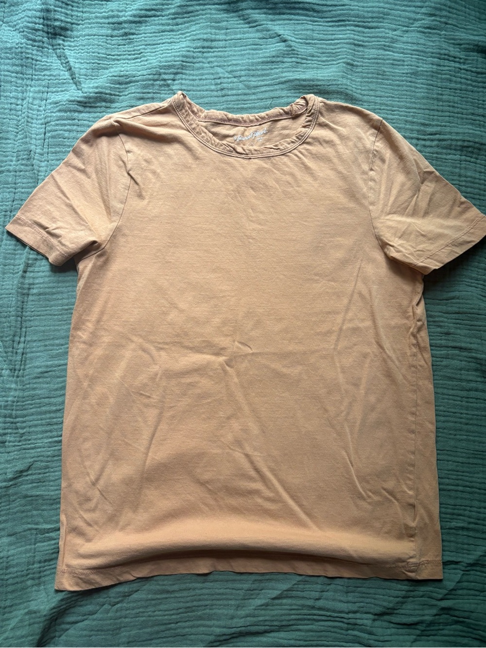 Women’s Cotton Crew Neck T-Shirt - Orange/Mustard Tone
